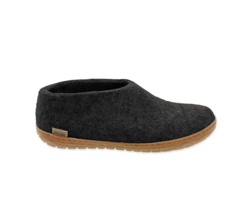 Glerups - Shoe - Rubber Sole - Charcoal