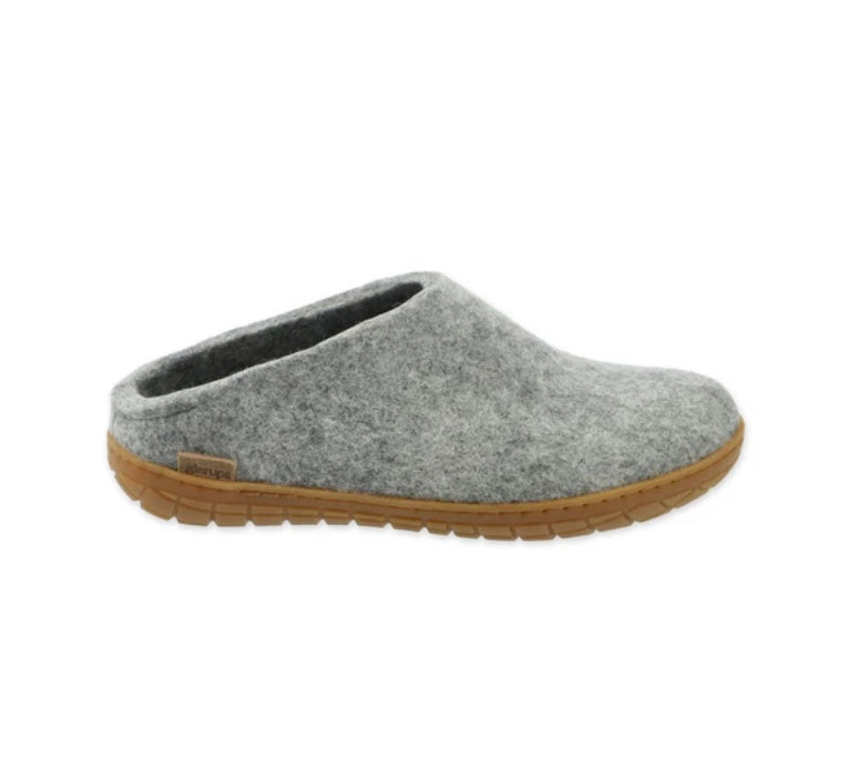 Glerups - Slip On - Rubber Sole - Grey