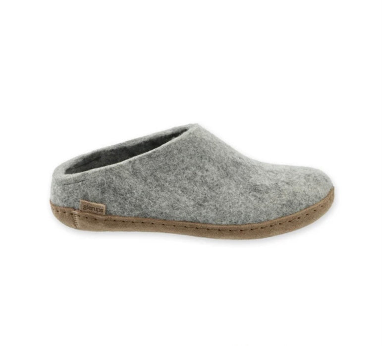 Glerups - Slip On - Leather Sole - Grey